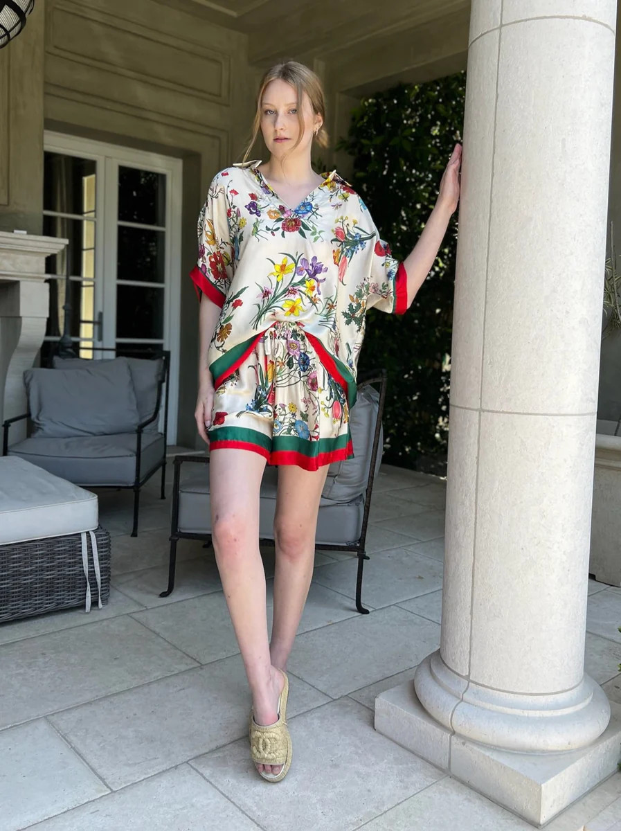 Gabrielle Floral Print Shorts | Benaar La