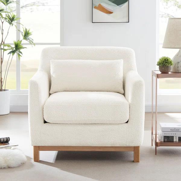 Jayceona Velvet Armchair | Wayfair North America