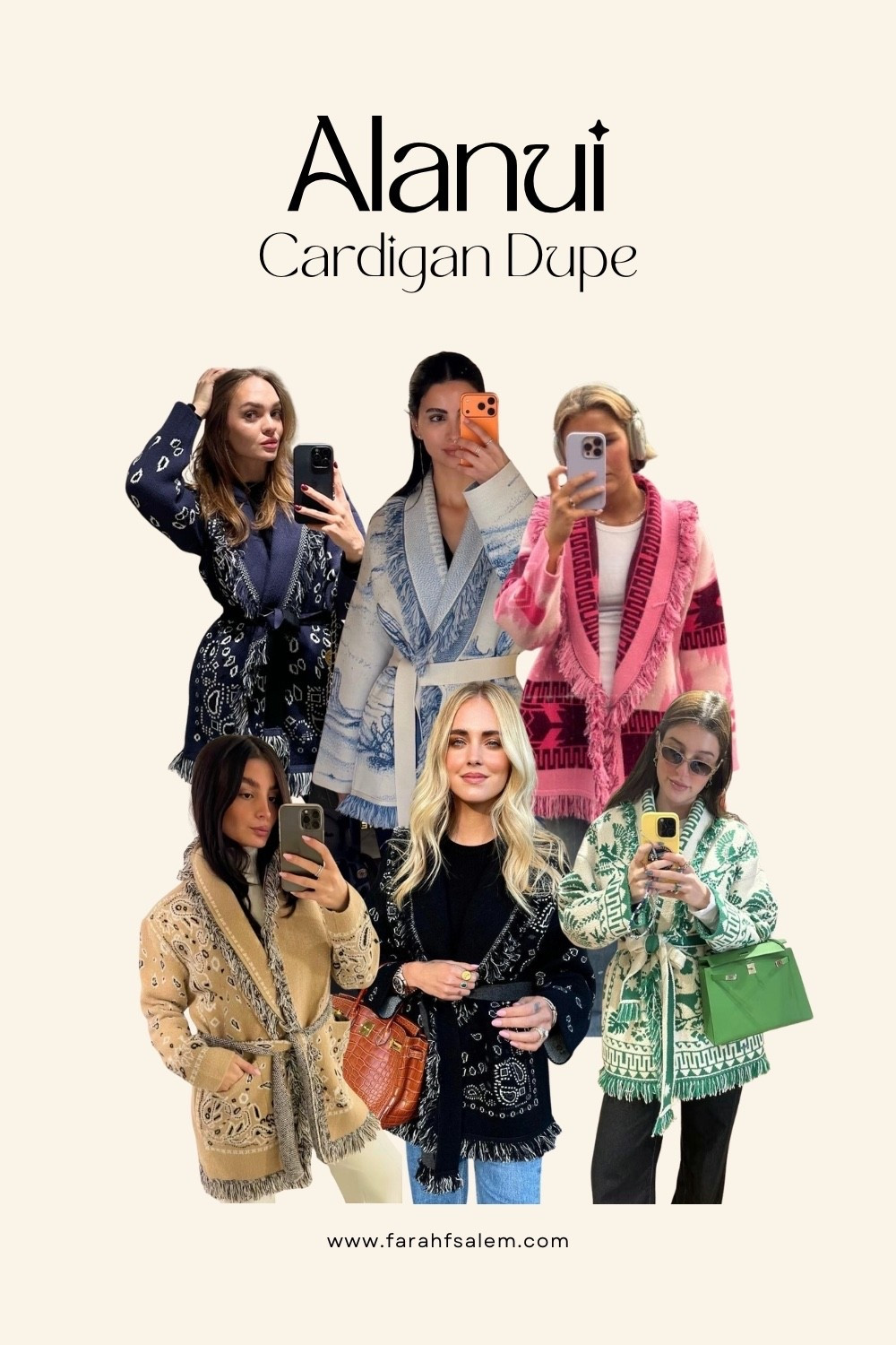 Alanui Cardigan Dupe 🙌