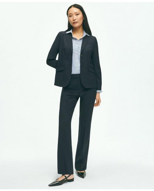 Fitted Non-Iron Stretch Supima® Cotton Glen Plaid Shirt | Brooks Brothers