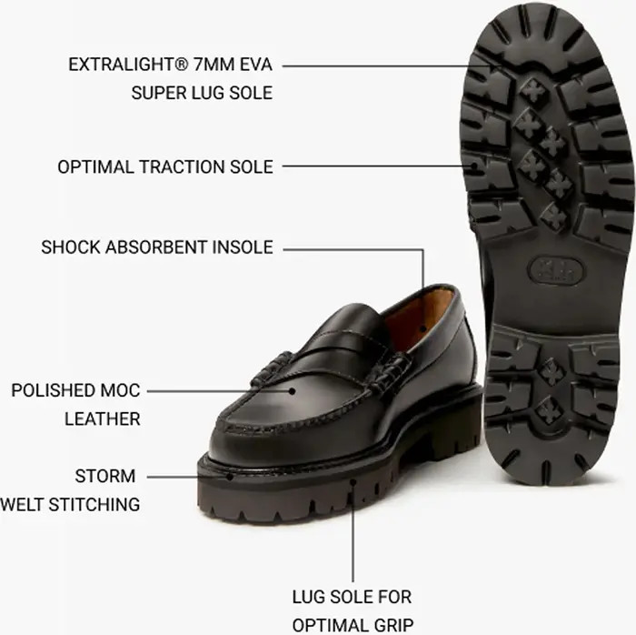 Whitney Super Lug Sole Penny Loafer (Women) | Nordstrom