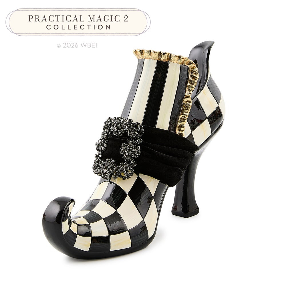 Courtly Check Witch's Shoe | MacKenzie-Childs