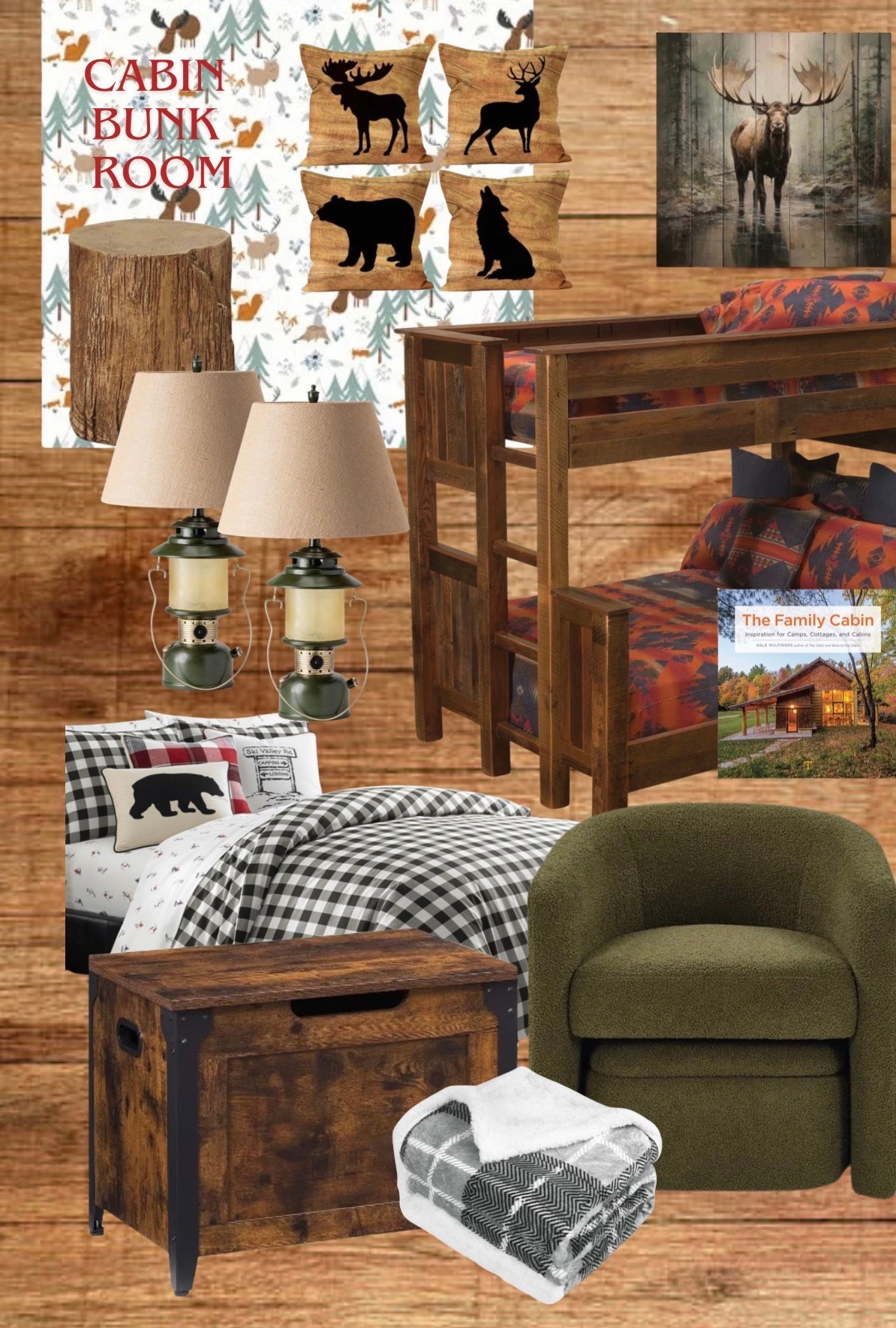 Cabin Bunk Room 🐻| Kids Bunk Room Essentials and Decor

#LTKmomlife #LTKHome #LTKKids