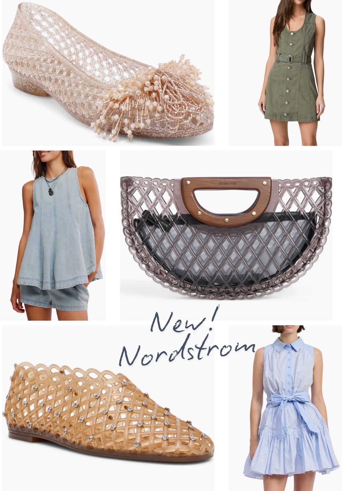 New arrivals! Spring dresses, spring shoes, jelly shoes, vacation outfit 

#LTKSeasonal
