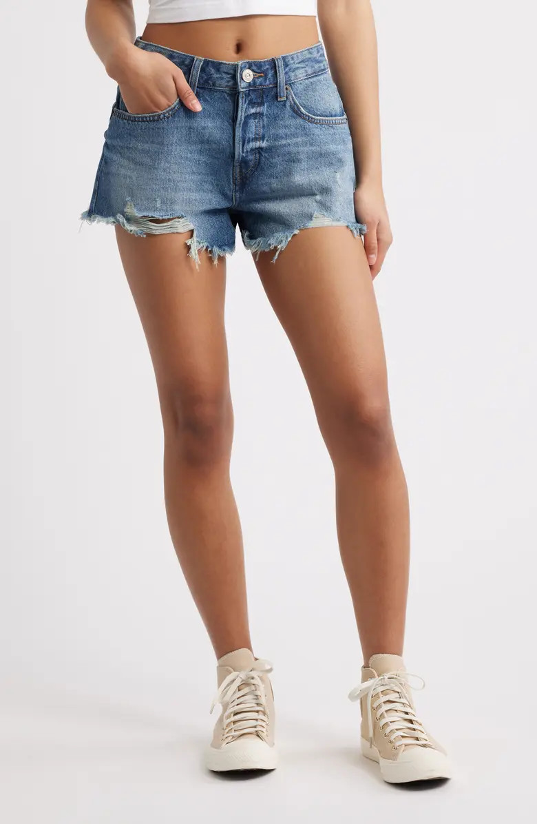 Calli Cutoff Denim Shorts | Nordstrom
