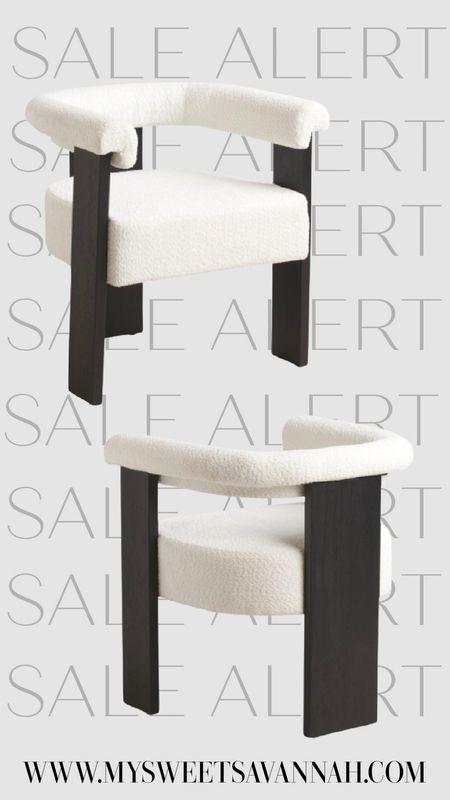 Obsessing over this designer look for less dining chair! Gah! How beautiful are these?? 

#LTKhome #LTKstyletip #LTKsalealert