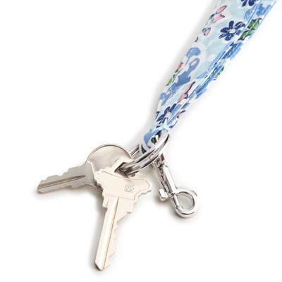 Vera Bradley Lisbon Sky Medallion Wristlet Strap - Light Blue | Target