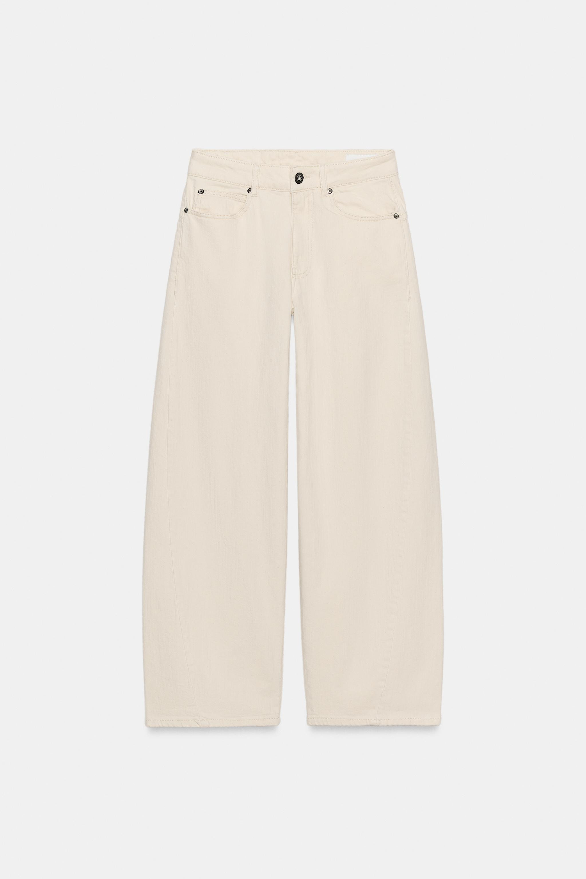 JEAN ZW COLLECTION LOOSE BARREL TAILLE NORMALE | Zara US