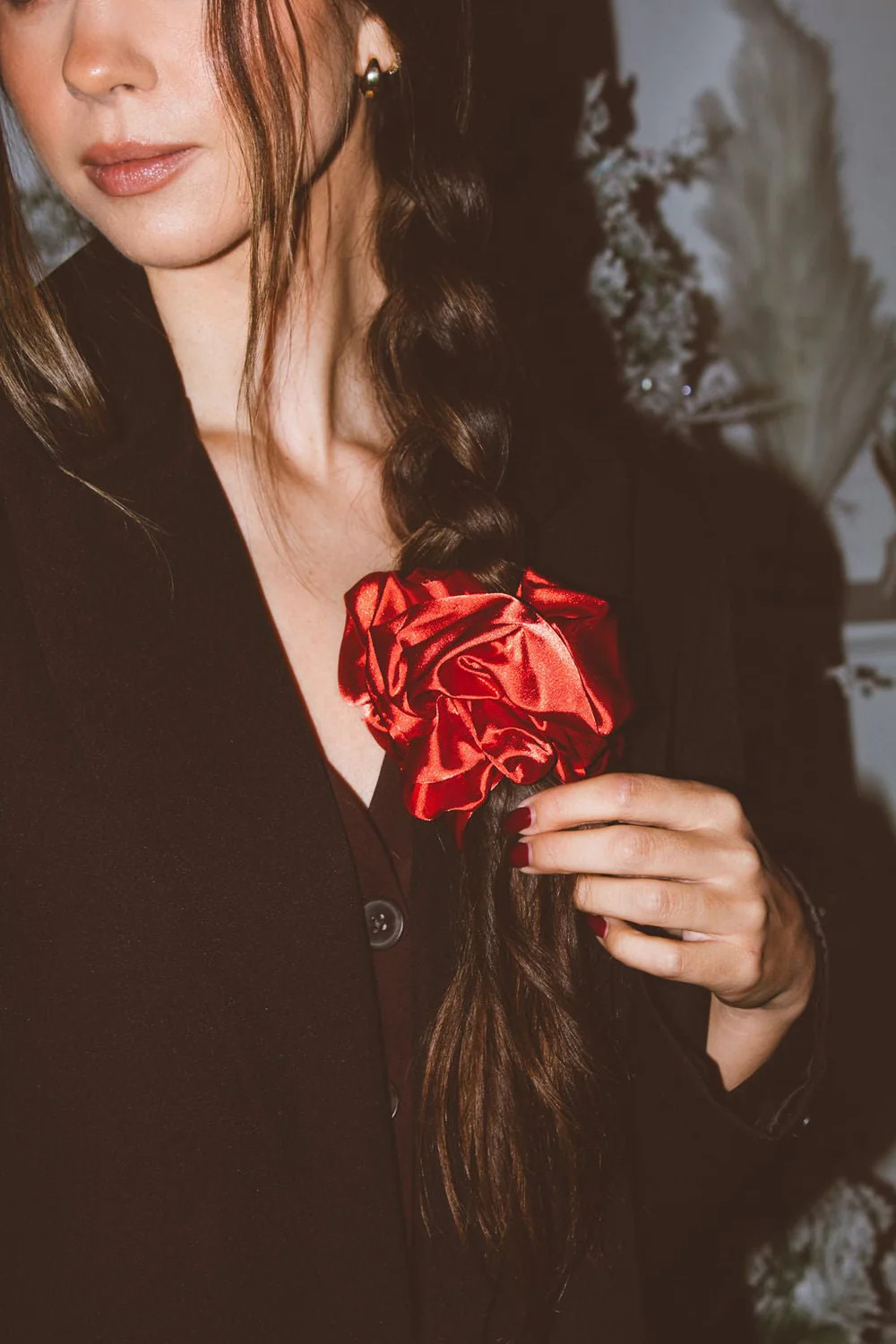 Satin Celebration Jumbo Scrunchies | Shop Andi