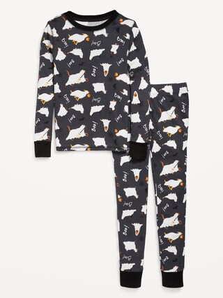 Matching Gender-Neutral Printed Snug-Fit Pajama Set for Kids | Old Navy (US)