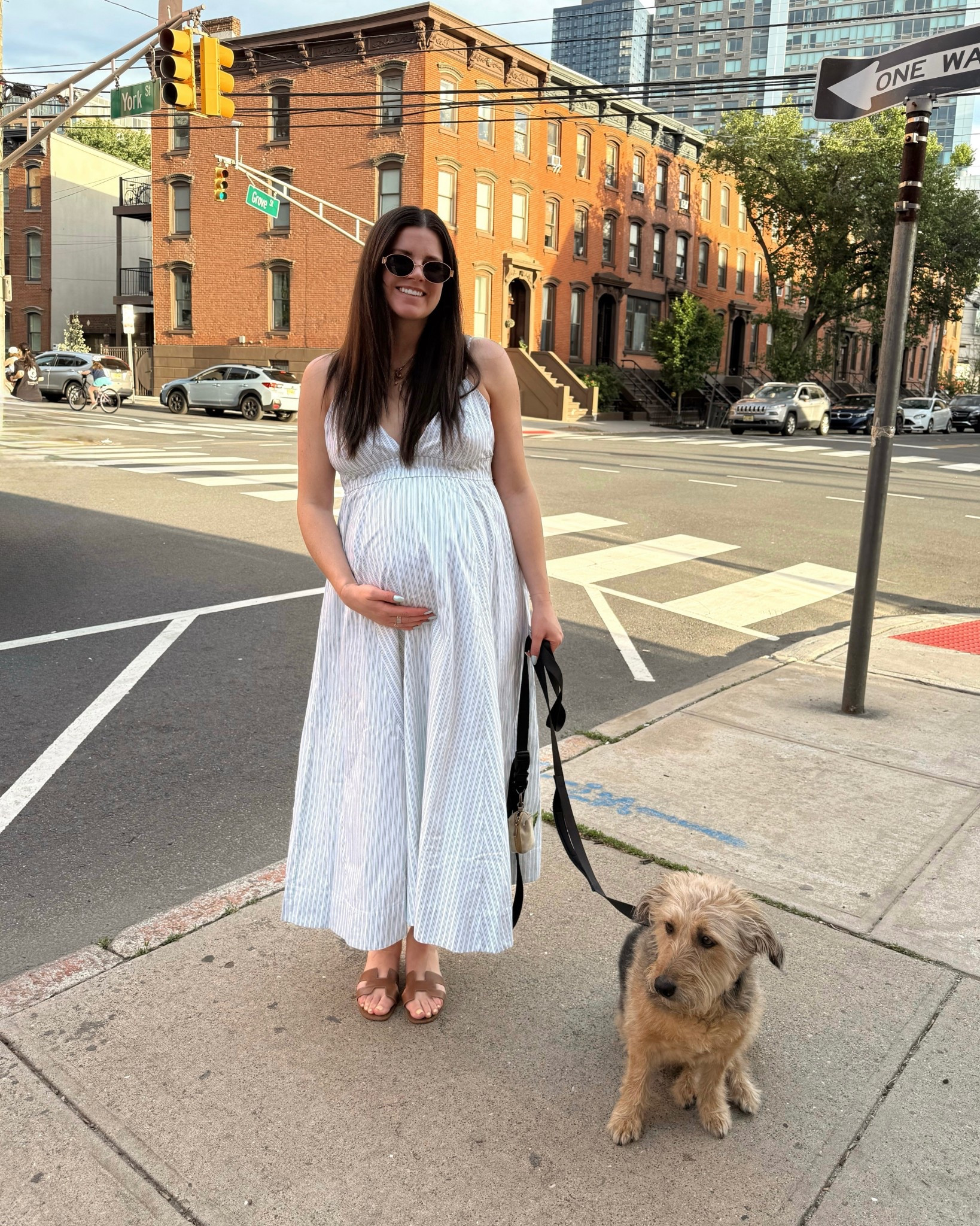 The perfect non maternity summer dress to wear with a bump! Wearing a M and fits TTS 

#LTKBump #LTKStyleTip