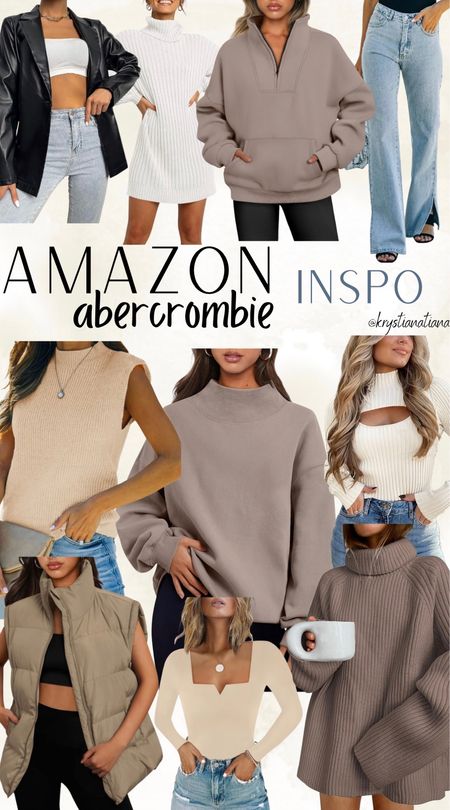 Amazon Abercrombie Inspired Finds!








Amazon, Abercrombie, Comfy Style, Fashion, Neutrals

#LTKstyletip #LTKitbag #LTKGiftGuide