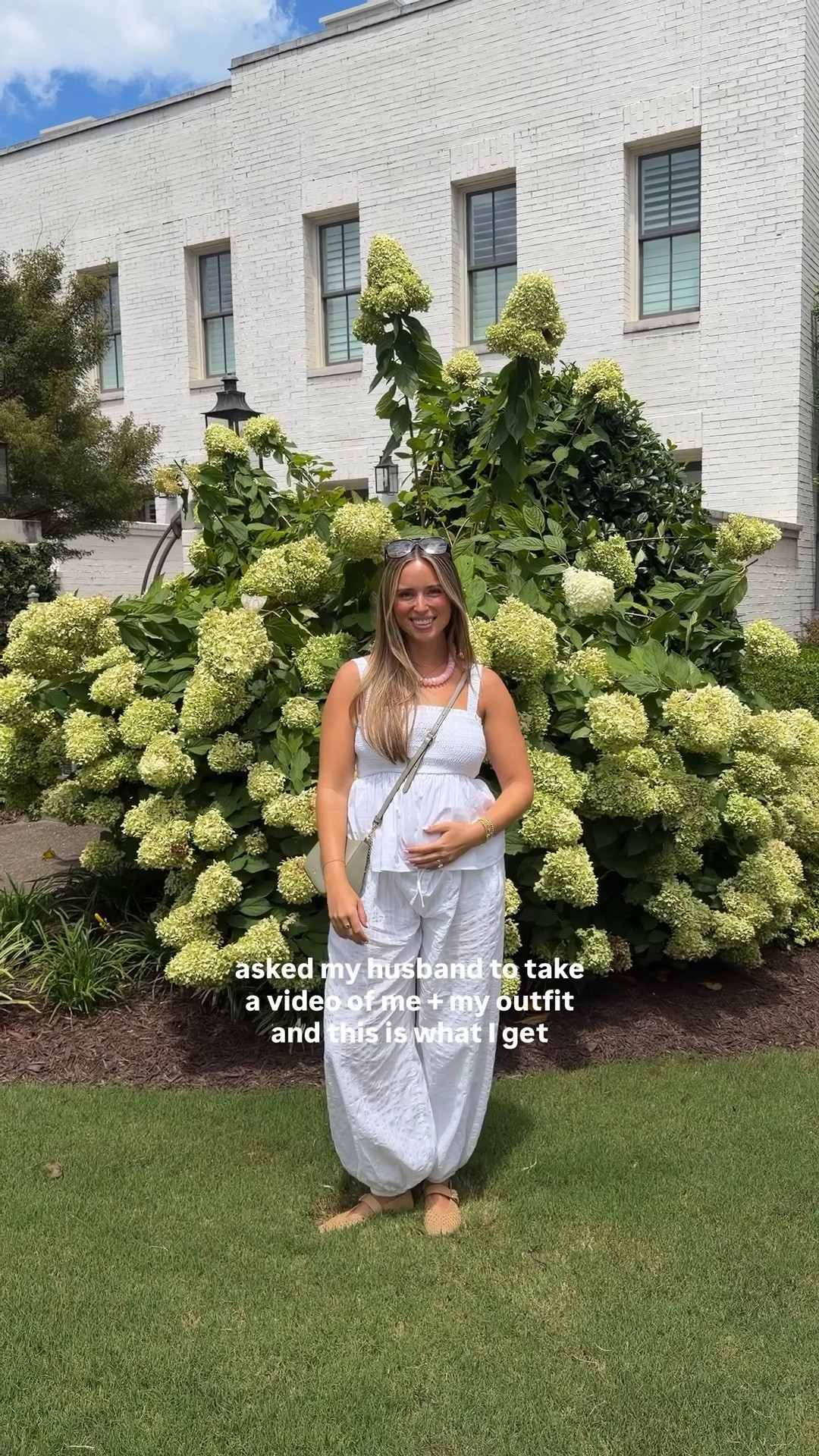 Anyways, here are the links to my cute + comfy outfit 19 weeks pregnant! Wearing a medium in the top and bottoms🤍🤣

#LTKBump #LTKgrwm #LTKootd