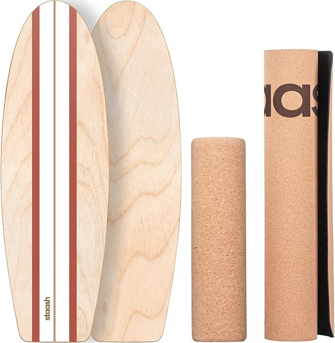 STAASH® Balance board trainer - incl. 2 accessories + FREE Videos Training Program | Amazon (US)