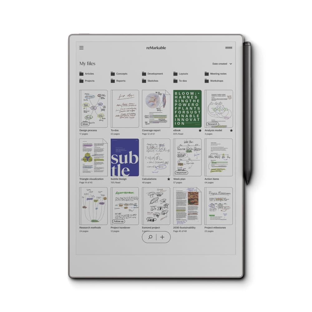 reMarkable Paper Pro Bundle – Includes 11.8” reMarkable Paper Tablet, and Marker Plus Pen wit... | Amazon (US)