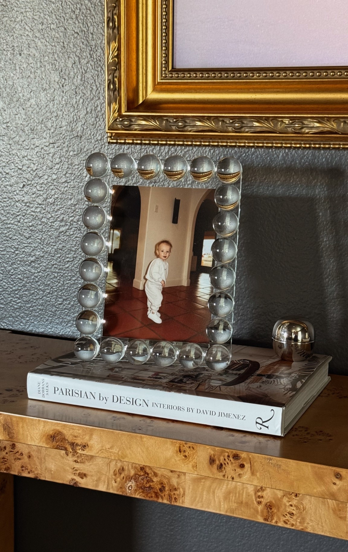 I have wanted a frame like this for YEARS! 😍😍 Finally found one worth the money. All other others are $$$ 

#LTKHome #LTKdayinmylife #LTKBaby