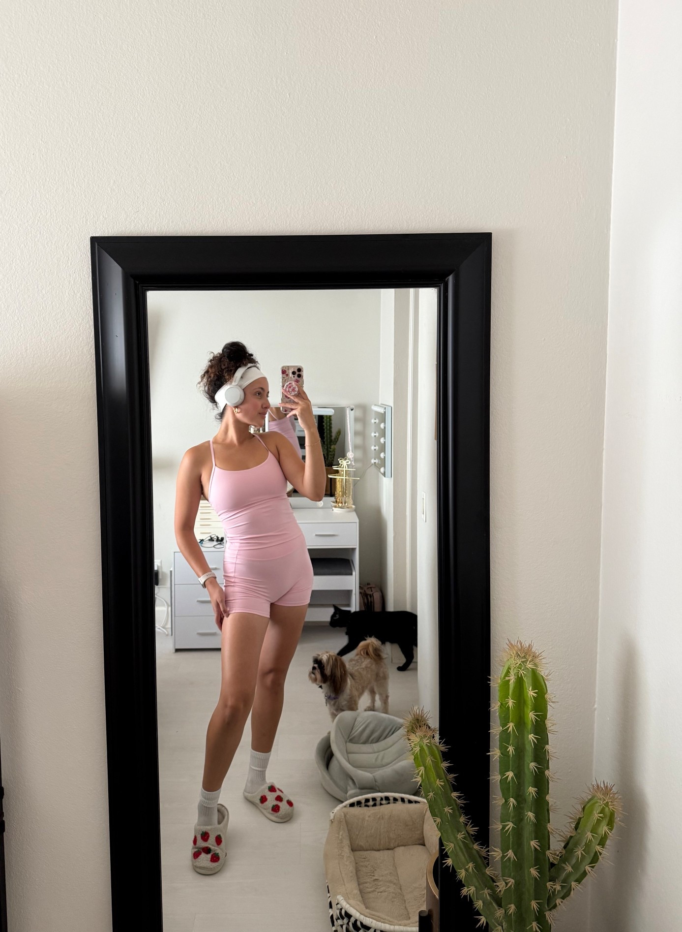 Baby pink workout set💖💪🏽

#LTKFindsUnder50 #LTKActive