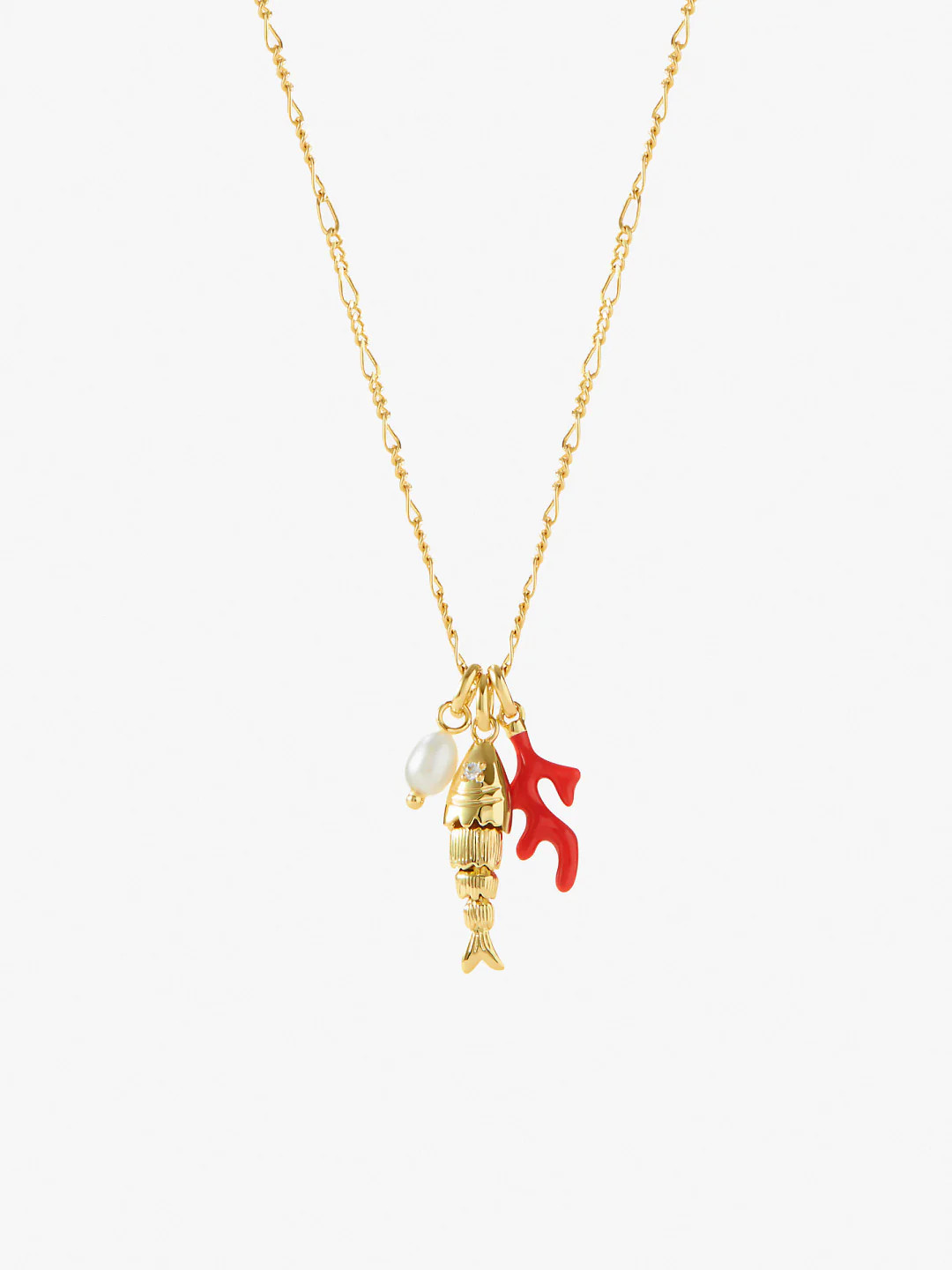 Fish Charms Necklace - Cesme | Ana Luisa