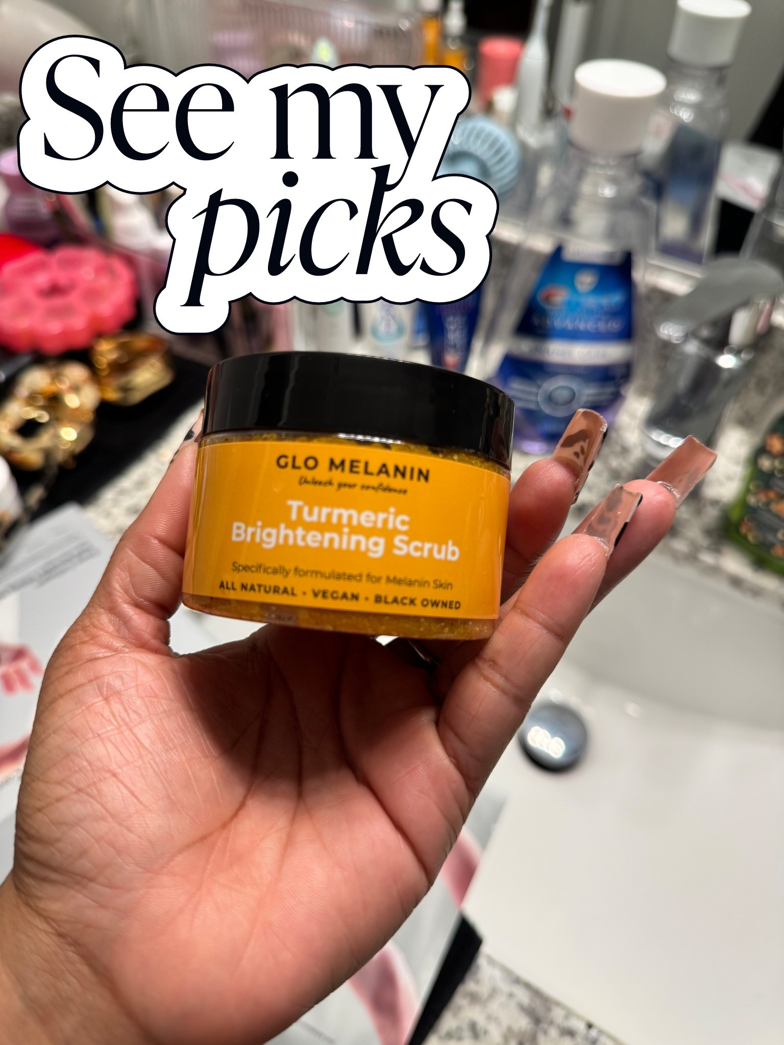 Discount Code on GloMelanin site is YVONNE15 #bodyscrub

#LTKPlusSize #LTKBeauty