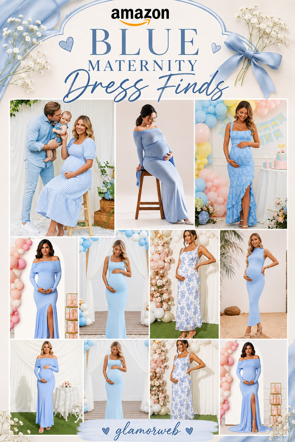 Okay but can we talk about how DREAMY these blue maternity dresses are 😍✨ like if you’re planning a baby shower, photoshoot, or even a wedding guest moment… this soft blue vibe is literally everything right now 💙

These amazon finds are bump-friendly, flowy, super comfy, and give that effortless glowing mama look. Think lightweight fabrics, flattering fits, and that perfect summer breeze feel 🌿 Whether you want something casual cute or a full-on photoshoot dress, these pieces make you feel confident, feminine, and so put together.

Honestly obsessed with how flattering blue tones look on every mama 🤍 such a soft, elegant, angel energy moment ✨

#BabyShowerDress #MaternityStyle #BlueDressVibes #PregnancyFashion #BumpStyle #MaternityPhotoshoot #AmazonFinds #SummerMaternity #MomToBeStyle #BumpFriendly #MaternityLooks #BabyShowerOutfit #PregnancyGlow #FlowyDress #BlueAesthetic #WeddingGuestDress #MaternityWardrobe #AmazonFashionFinds #MomStyle #EffortlessStyle 

 #LTKSeasonal #LTKBump #LTKWedding