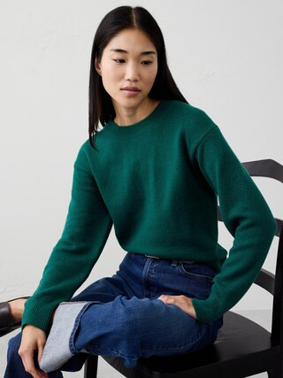 Coveted Crew-Neck Sweater | Banana Republic Factory