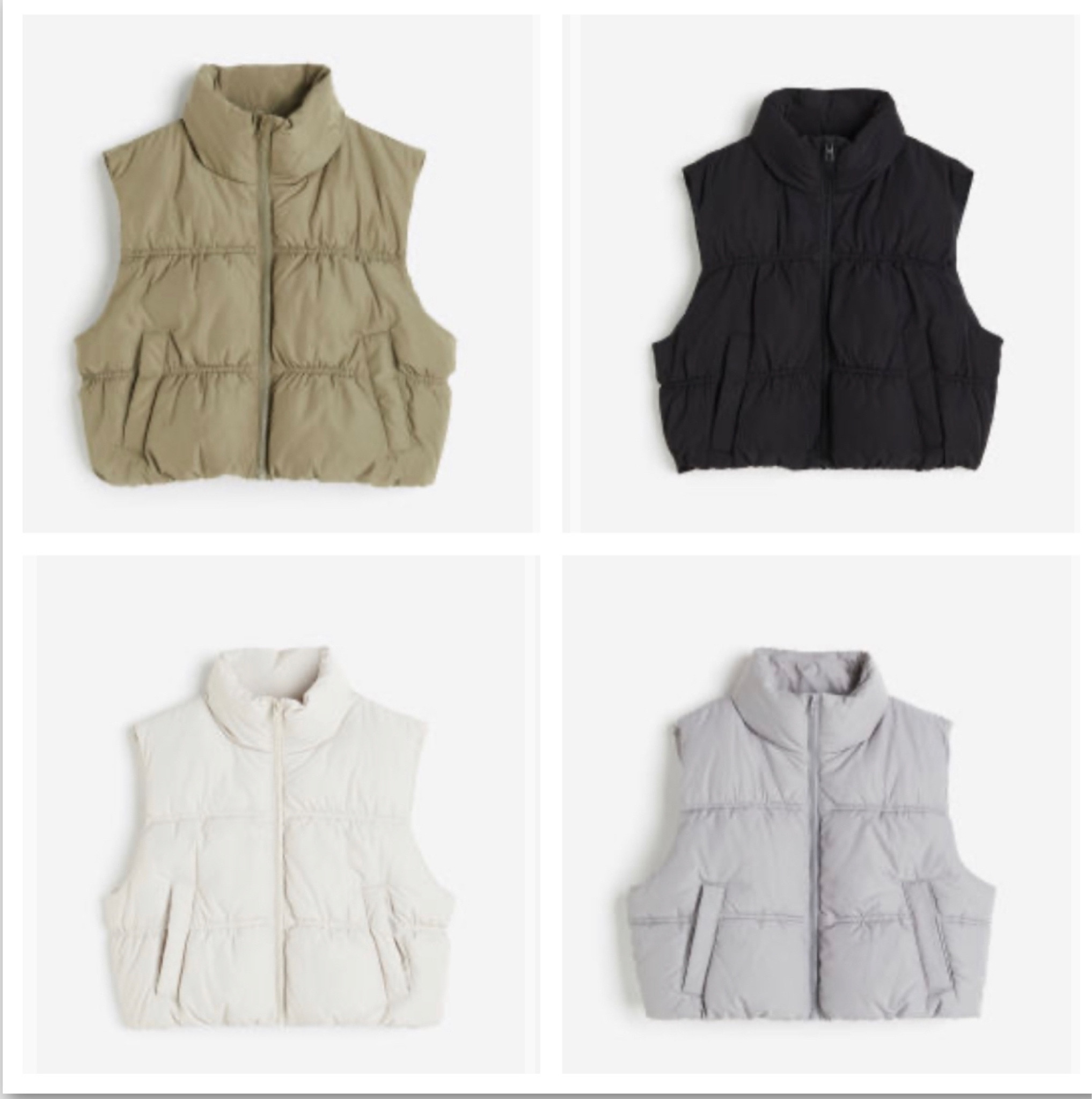 Let’s go! Cropped puffer vest give me all the fall feels! 

#LTKSeasonal #LTKstyletip #LTKfindsunder50