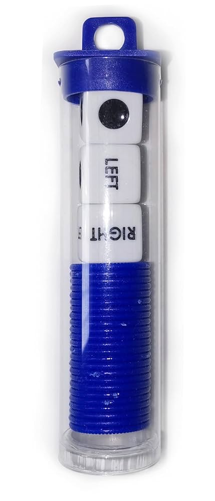 Left Right Center dice Game Prime Set Bundle- 3 Pack Assorted Colors (1 Pack) | Amazon (US)