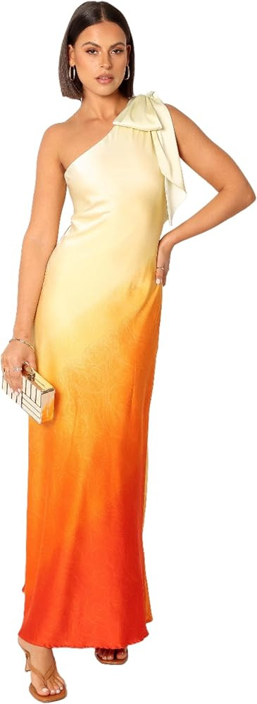 Petal & Pup Women's Glow One Shoulder Midi Dress | Amazon (US)
