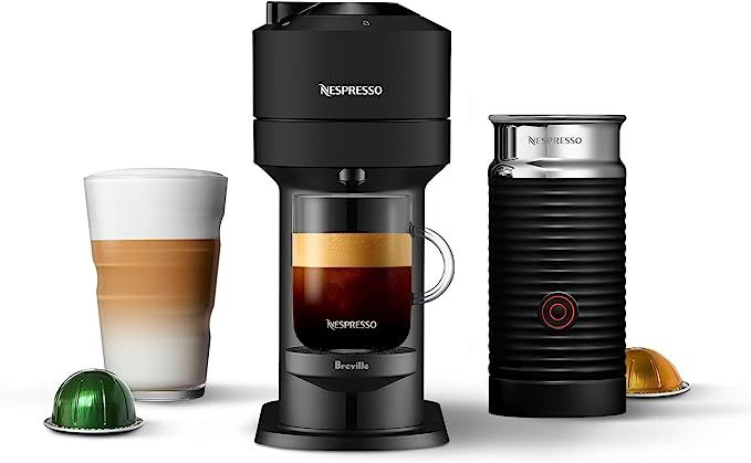 Nespresso Vertuo Next Matte Black by Breville with Aeroccino3 | Amazon (US)