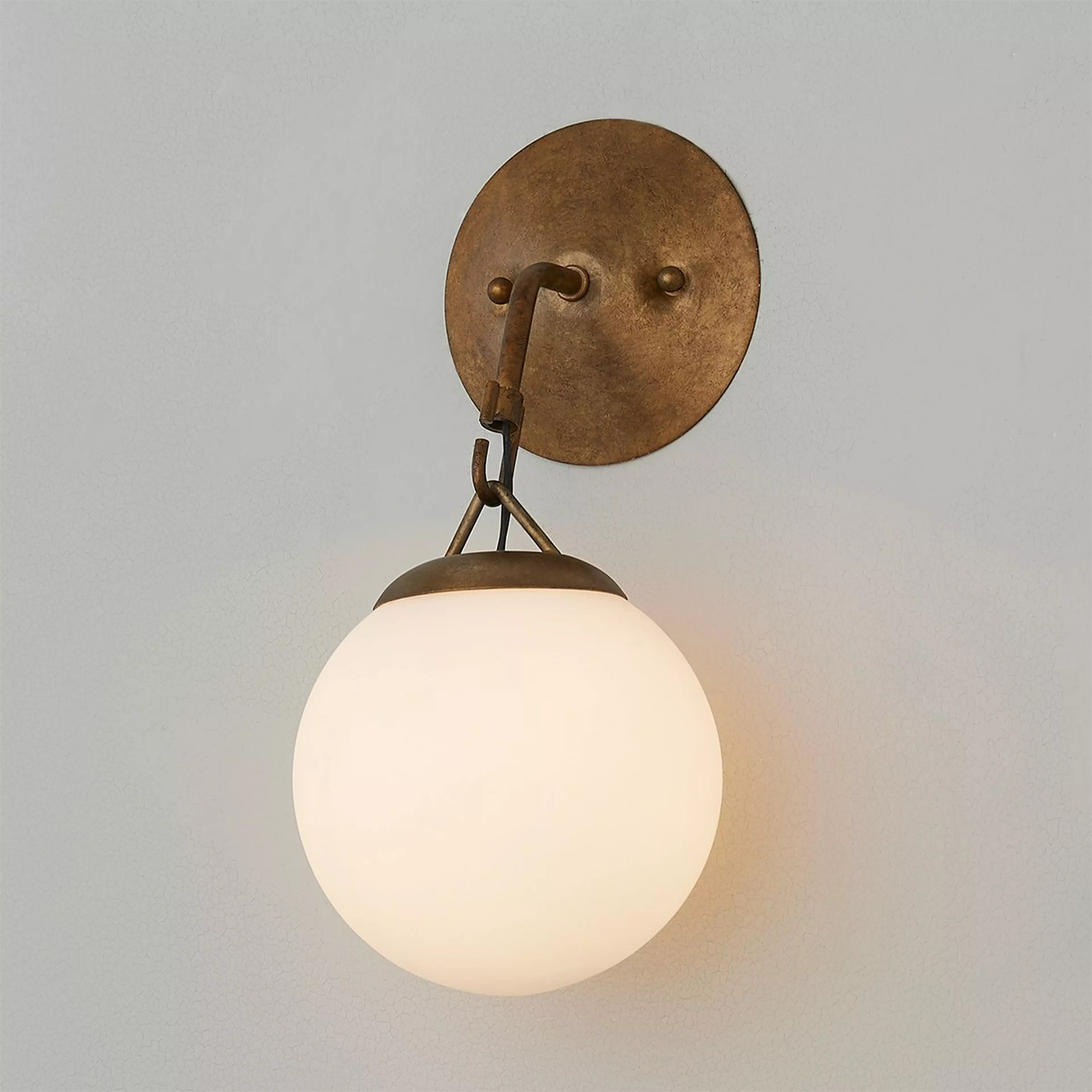 Hooked Globe Sconce | Shades of Light