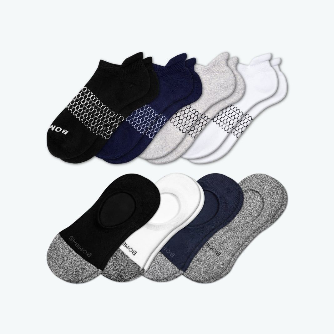 Women's Ankle & Cushioned No Show Sock 8-Pack | Bombas Socks