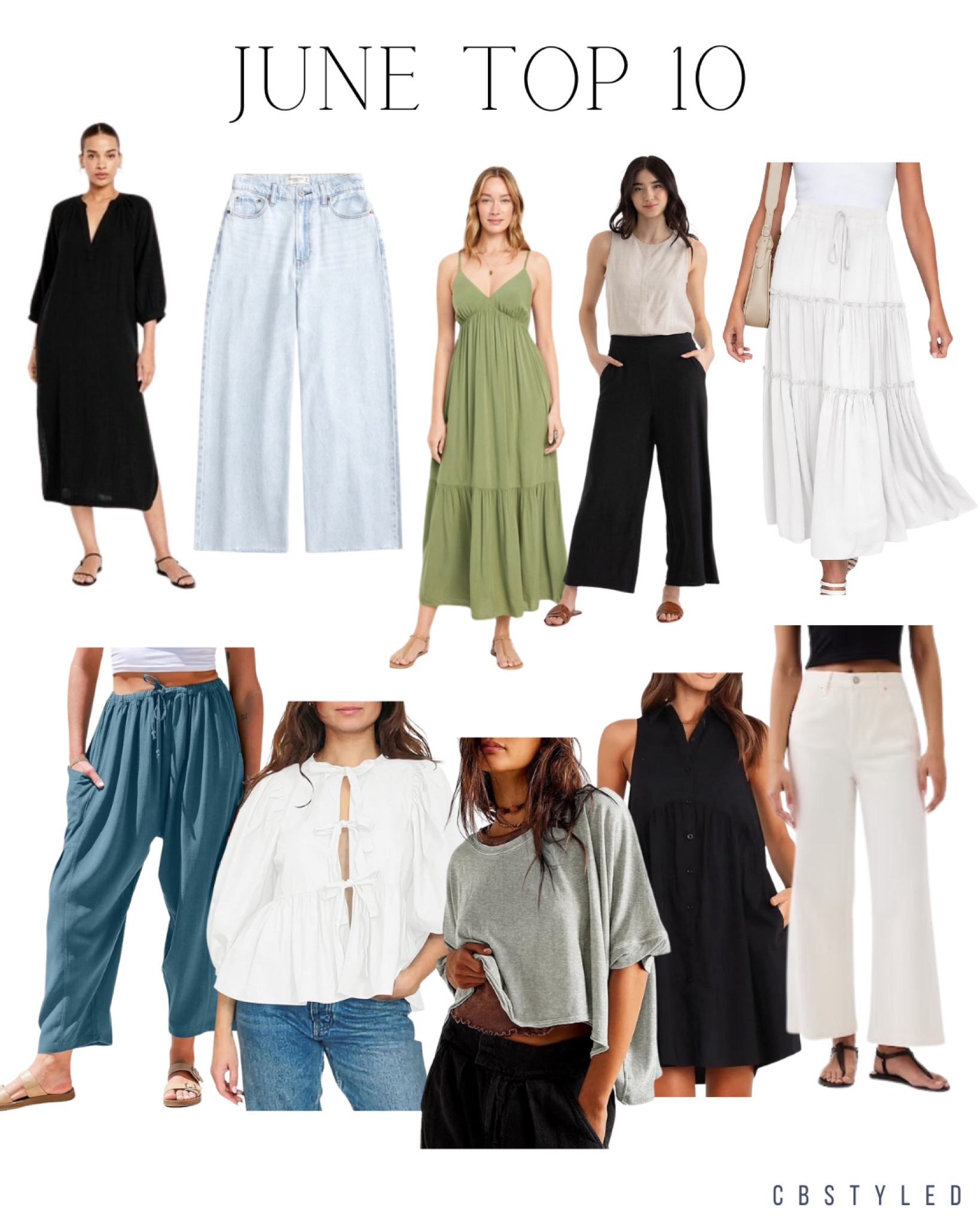 Top 10 sellers for the month of June! Best selling fashion finds, fashion favorites

#LTKFindsUnder100 #LTKStyleTip