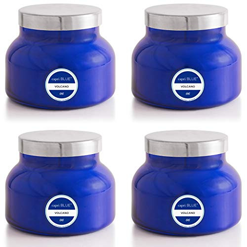 Capri Blue Candle - 19 Oz (4 Pack) - Volcano - Blue | Amazon (US)