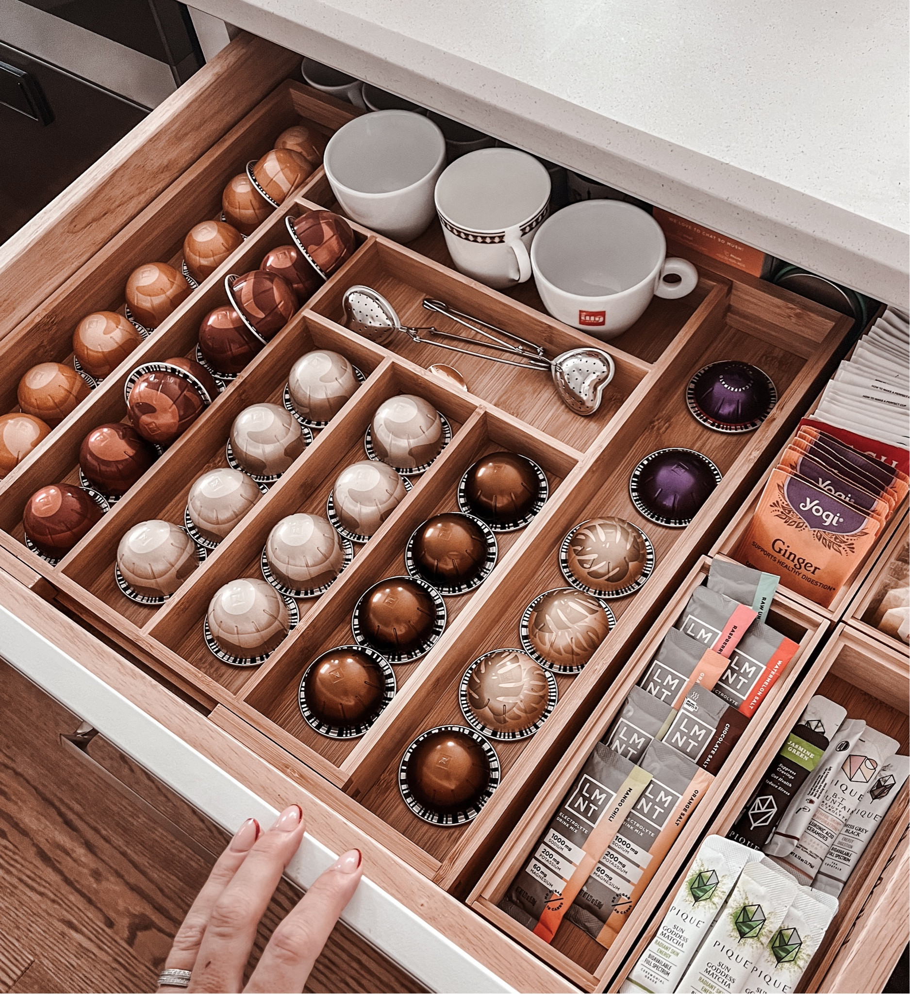 New year refresh, organization, coffee/tea, electrolytes drawer, Amazon

#LTKhome #LTKSeasonal