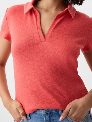 Essential Rib Polo Shirt | Gap (US)