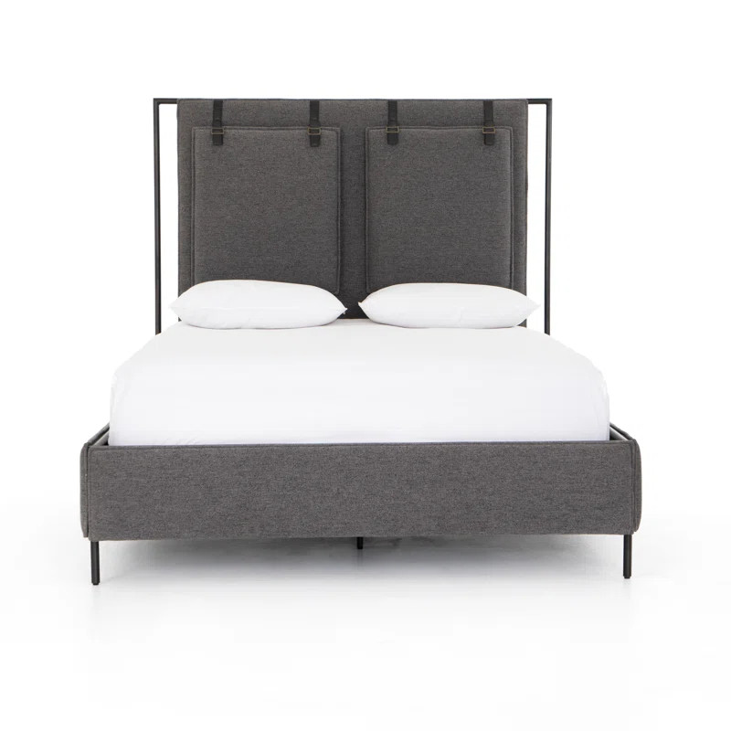 Zain Upholstered Metal Bed | Wayfair North America