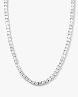 The Queen's Tennis Necklace 16" | Melinda Maria