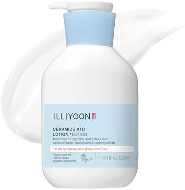 ILLIYOON Ceramide Ato Lotion 528ml(17.85oz) | Daily Moisturizing Lotion for All Skin Types | Deep... | Amazon (US)