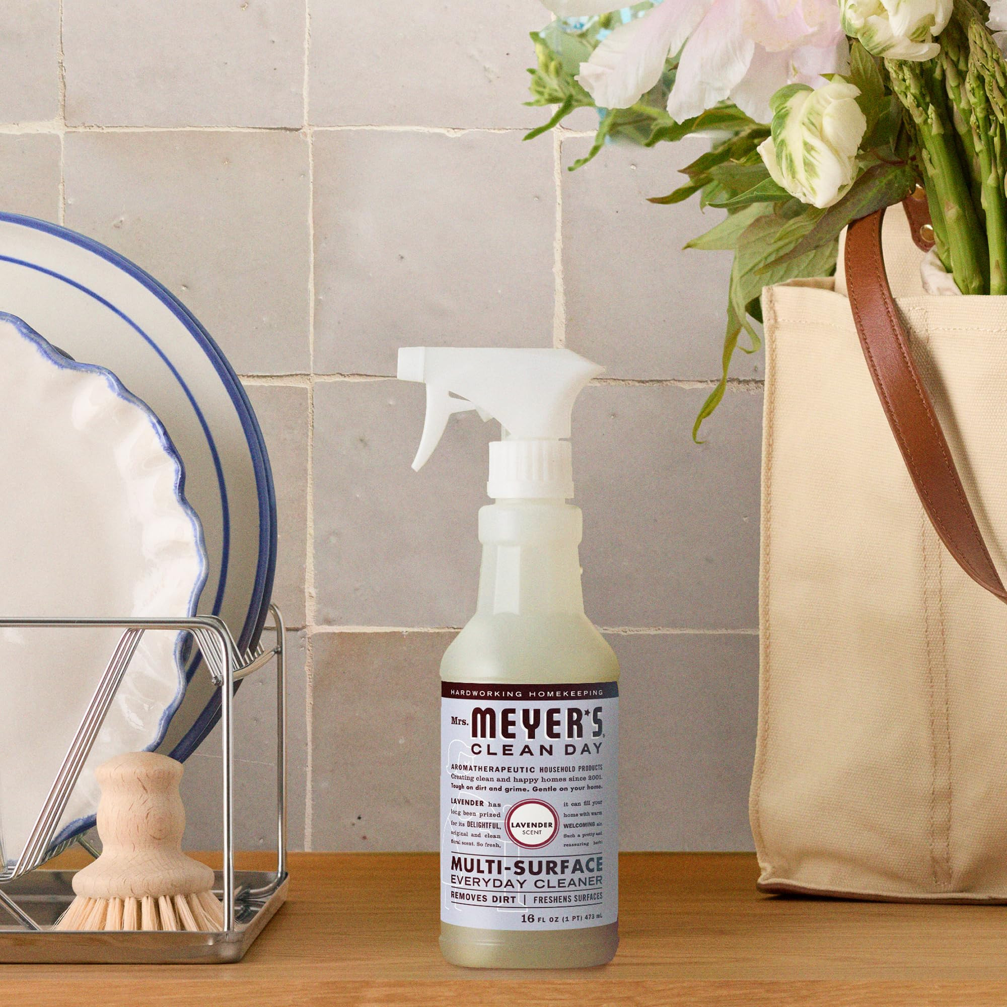 Amazon.com: MRS. MEYER'S CLEAN DAY All-Purpose Cleaner Spray, Lavender, 16 fl. oz : Health & Hous... | Amazon (US)