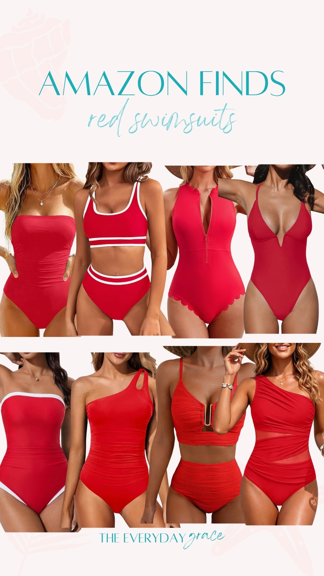 Red swimsuits, 4th of July, Memorial Day, Labor Day

#LTKSwim