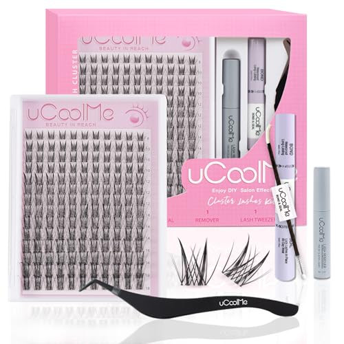 Aphrodite Lash Clusters Kit 8-18mm Wispy Natural Eyelash Clusters C Curl - WideSpan DIY Eyelash Extensions Kit Spiky Lashes Individual Fake Eyelashes Clusters Kit Ultra-Thin Invisible Lash Band | Amazon (US)