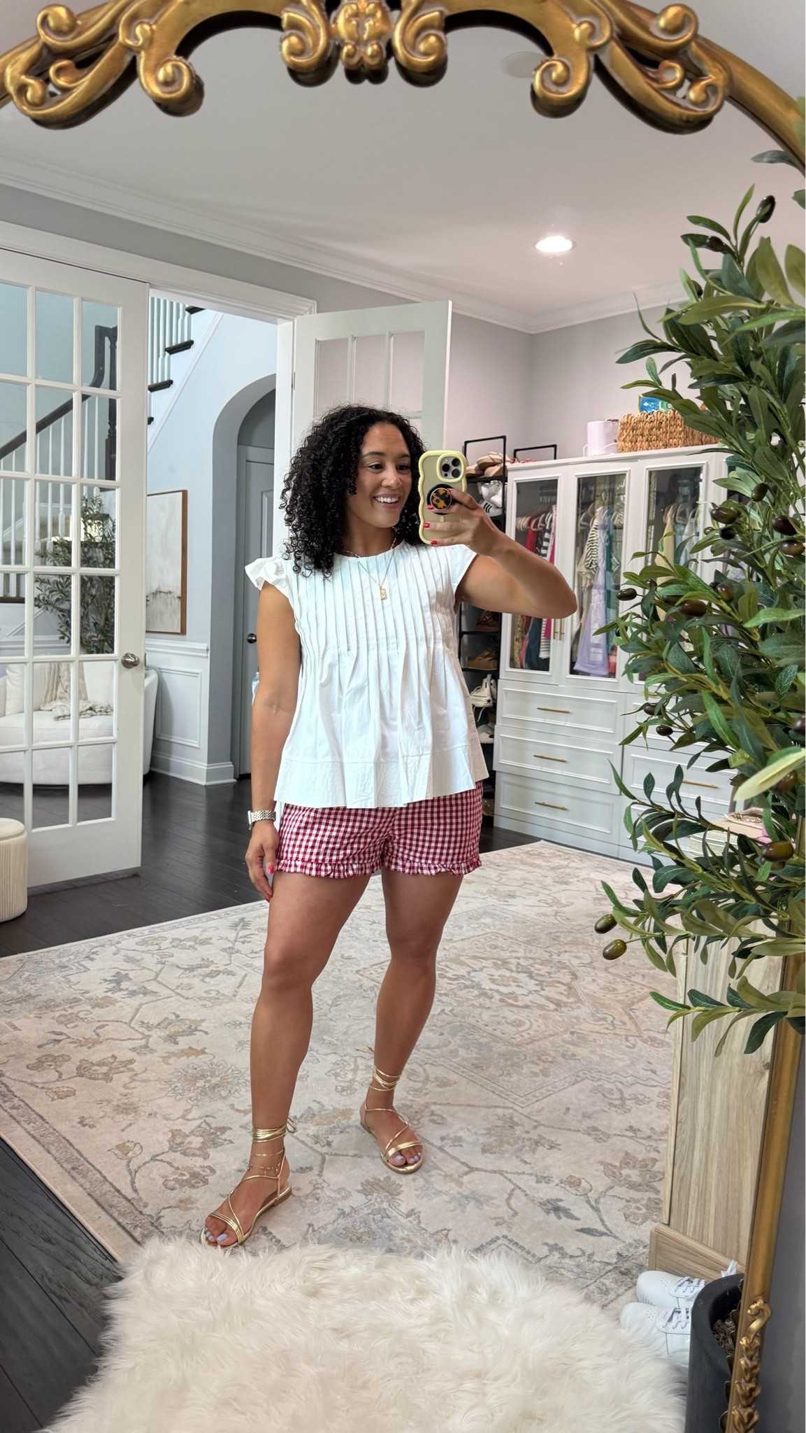 Cutie little summer outfit ❤️ these gingham shorts are so comfy!

#LTKootd #LTKgrwm