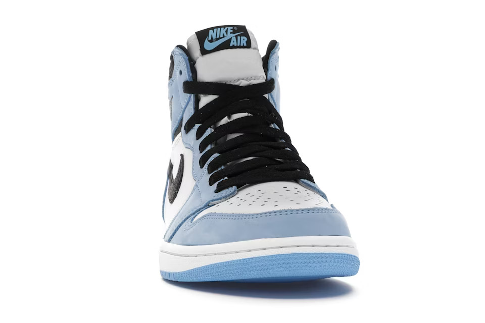 Jordan 1 Retro HighWhite University Blue Black | StockX