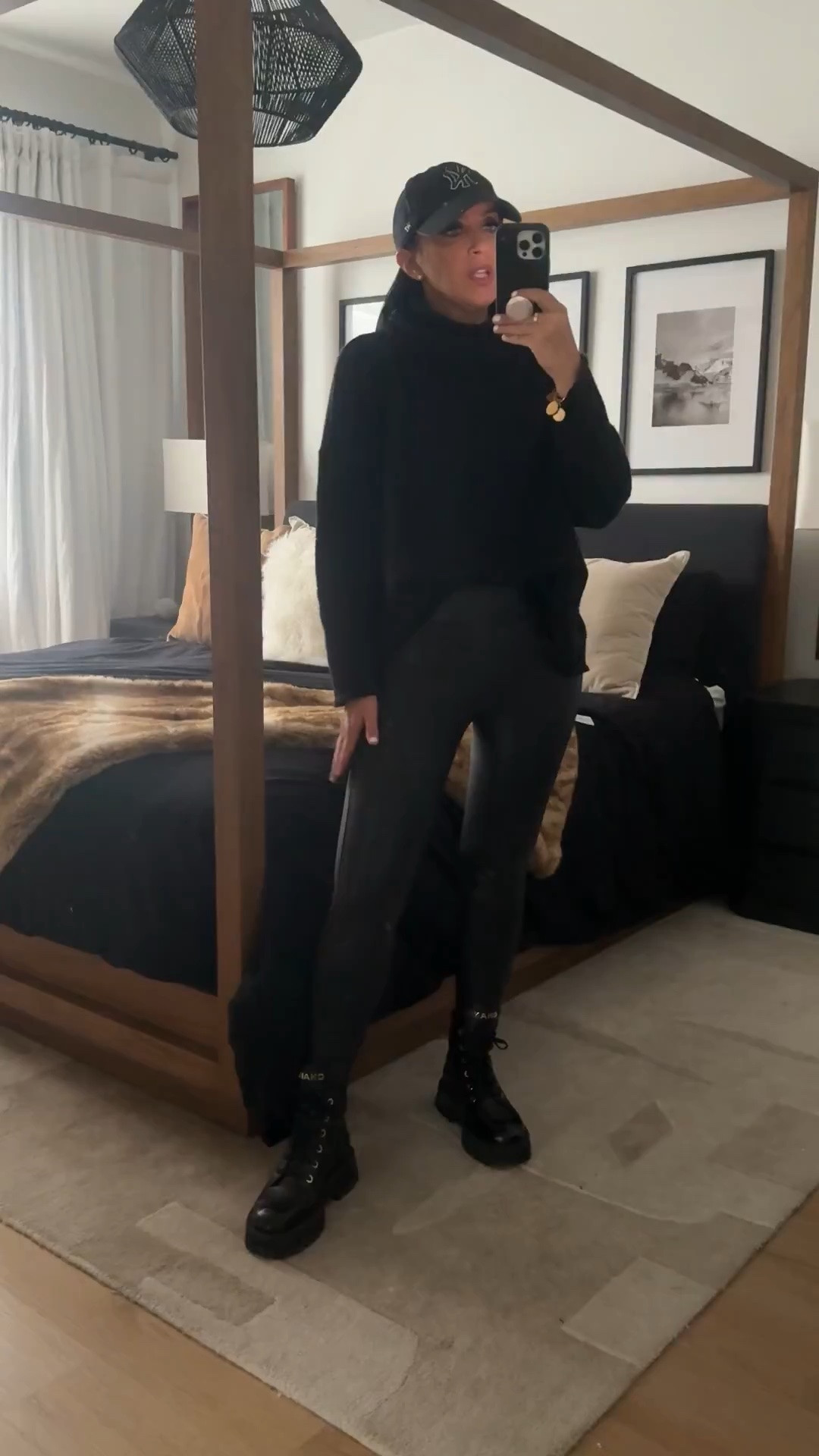 Spanx faux leather leggings now $39 originally $98