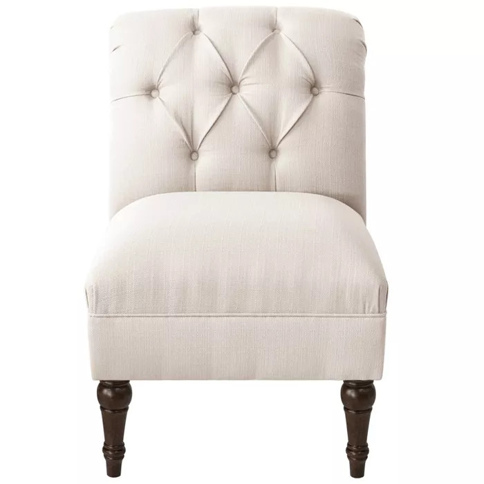 Wales Rollback Tufted Turned Leg Slipper Chair - Threshold™ | Target