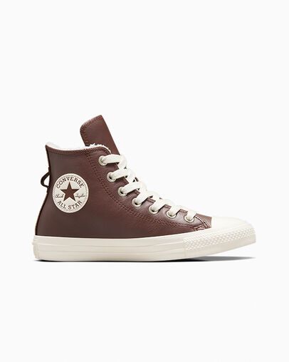 Chuck Taylor All Star Leather Faux Fur Lining | Converse (US)