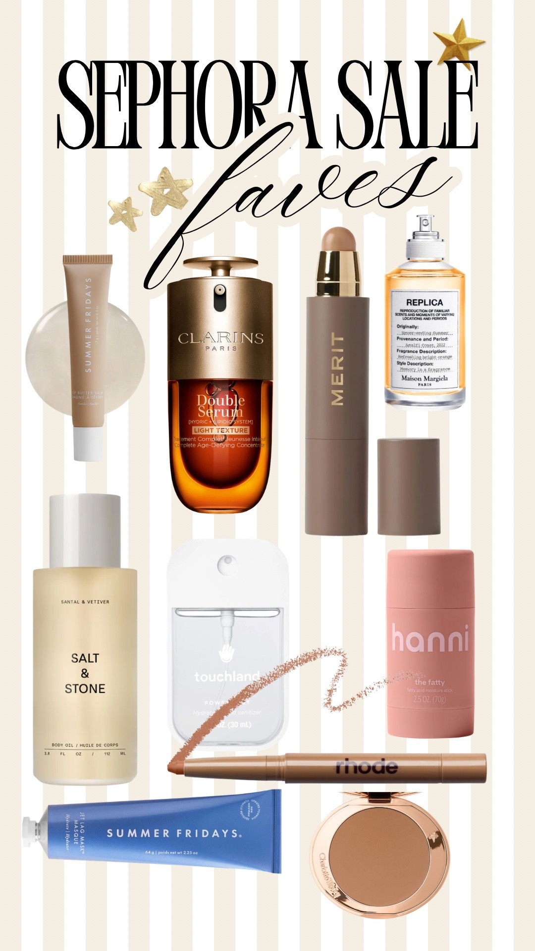 Sephora sale faves!! Best things on here are the double serum and the HANNI!! Tbh life changing  

#LTKBeauty