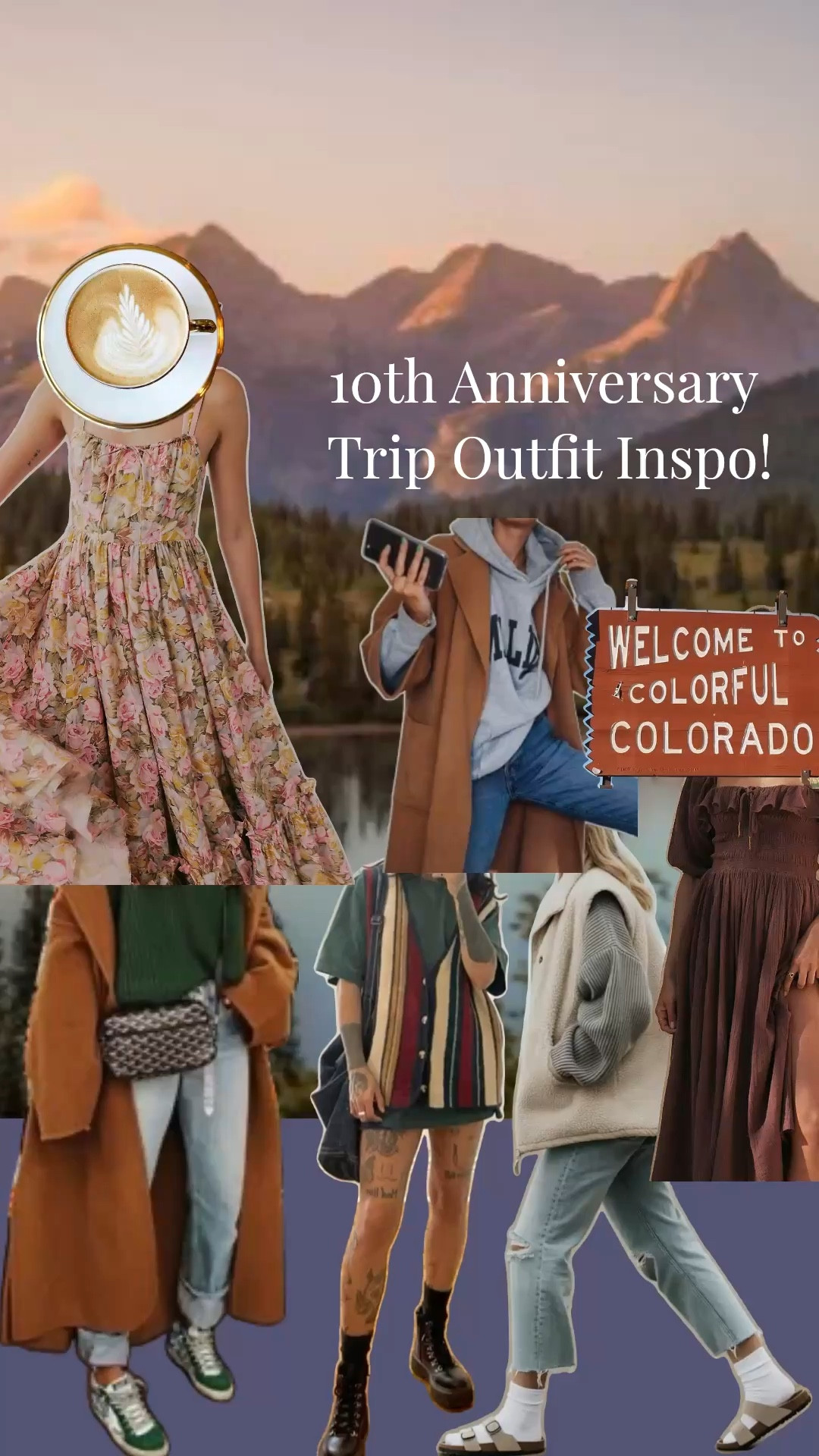 My husband and i celebrated our 10th marriage anniversary this year, and have been saving up to take a special trip to commemorate!

We’re going to Colorado in the Spring! We’re so excited! 

Hubby has specifically asked me to source some cute outfits for the trip and at least one dress for a fancy night out! 

Here’s my inspiration board, what do you think?!?

I’m going to do my best to find these exact pieces or at least, similar ones, second hand, of course! 

Stay tuned for the final reveals! 

#LTKspring #LTKSeasonal #LTKTravel