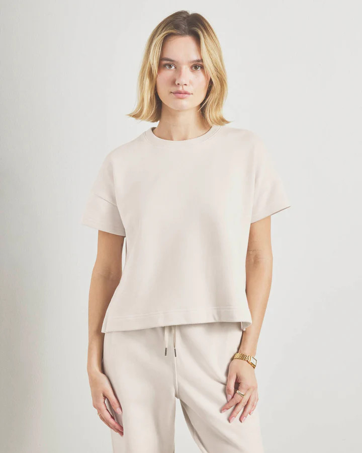 Laguna Lounge Short Sleeve Crewneck | Splendid