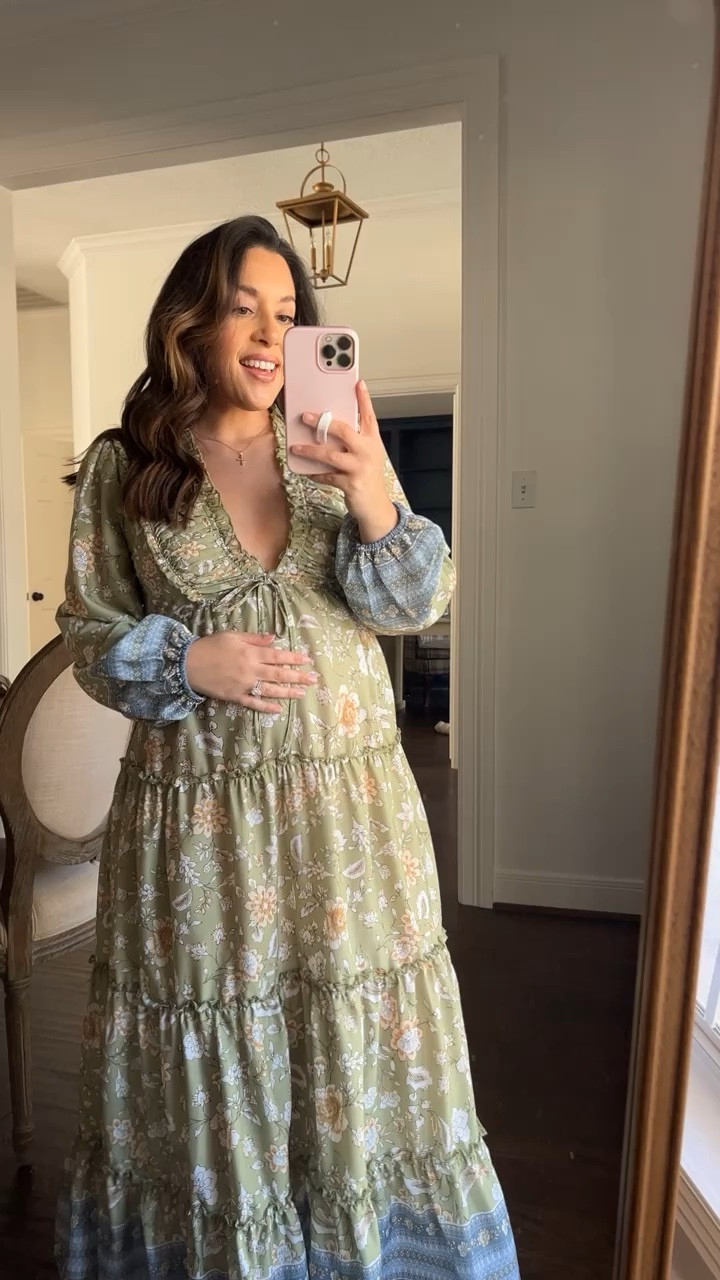 Dying over this dress! Such a beautiful print that feels amazing on!

#LTKbump #LTKVideo #LTKbaby